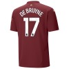 Maglia ufficiale Manchester City De Bruyne 17 Alternativa 2024-25 per Uomo